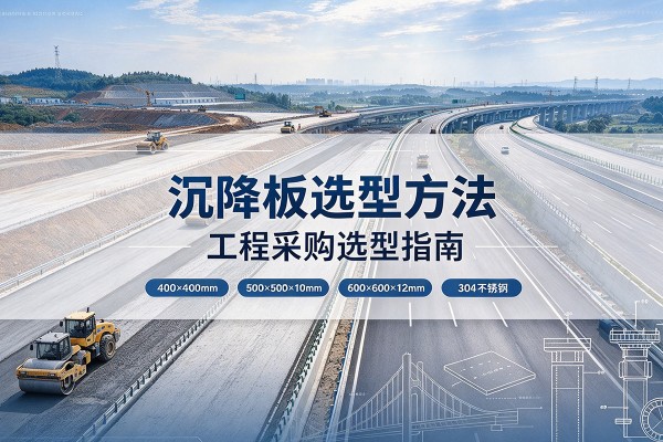五家渠沉降板选择方法